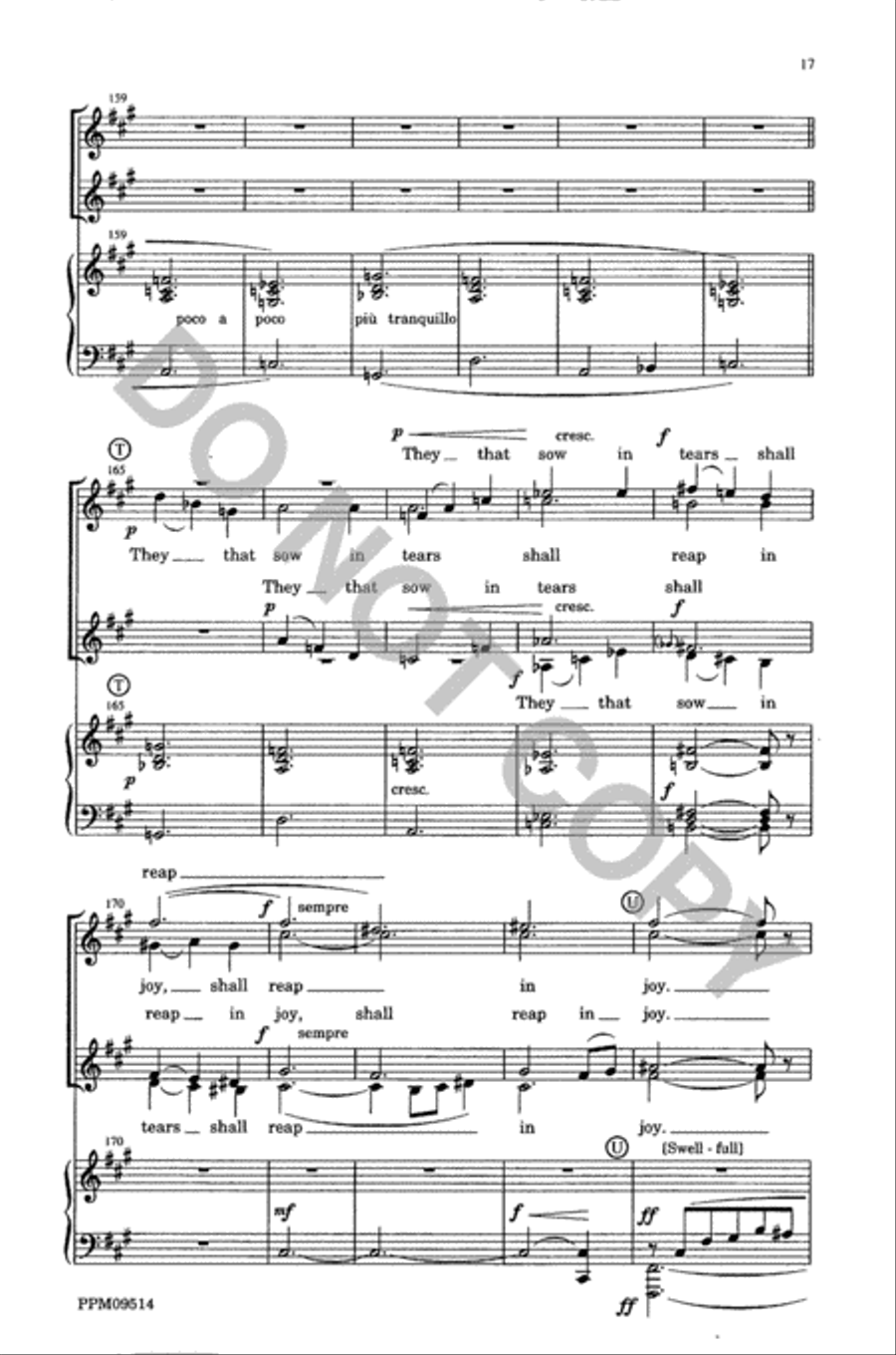 By the Rivers of Babylon SSAA scores gallery preview page 18