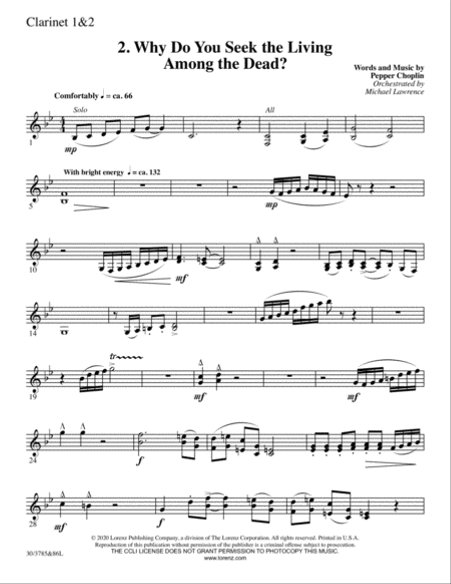 Once Upon a Morning - Set of Parts Choir scores gallery preview page 6