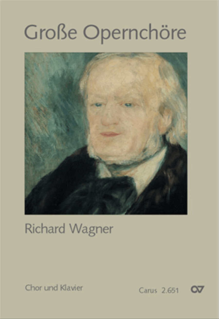 Choral collection Great Opera Choruses - Richard Wagner (choir & piano) Choir scores gallery preview page 1