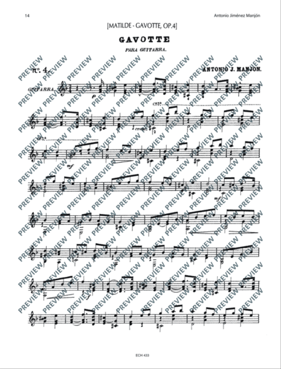 Collected Works for Guitar Classical Guitar scores gallery preview page 15
