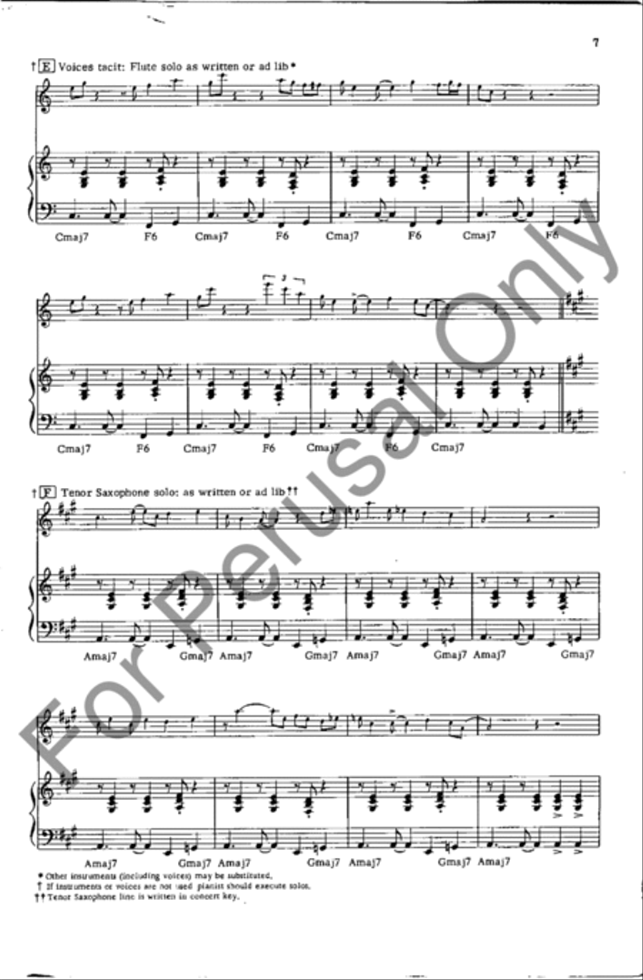 Smiling Smiling 4-Part scores gallery preview page 7