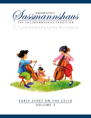 Book cover for Early Start on the Cello, Volume 3