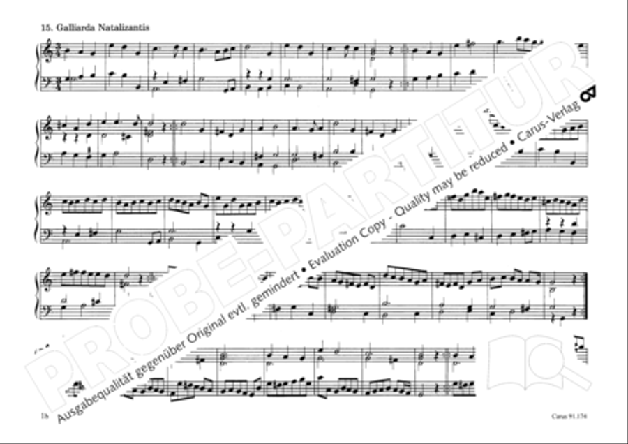 Estendorffer: Orgelwerke II (Organ Works II) Organ Solo scores gallery preview page 21