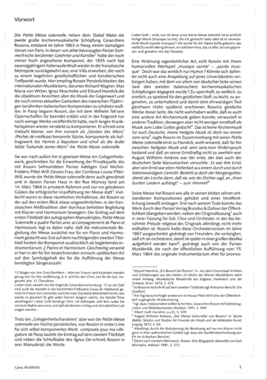 Petite Messe solennelle 4-Part scores gallery preview page 4