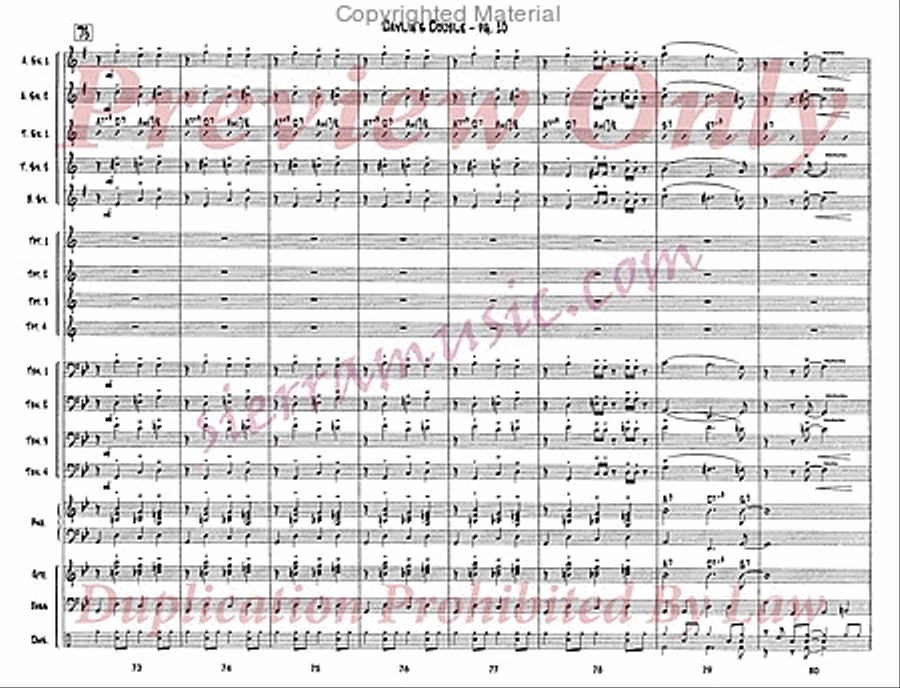 Daylie's Double Big Band scores gallery preview page 11