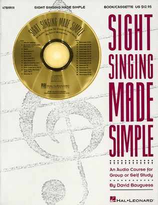 Book cover for Sight Singing Made Simple (Resource)