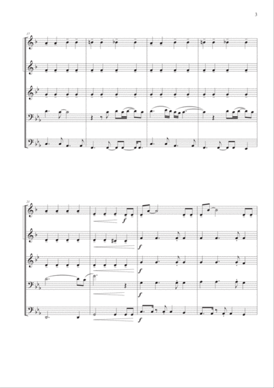 Skyfall Brass Ensemble scores gallery preview page 3