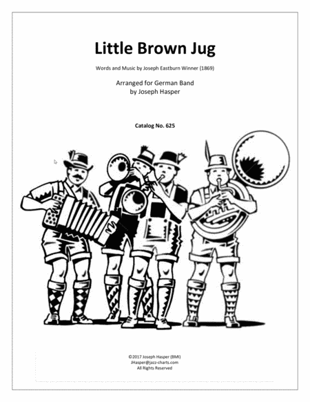 Little Brown Jug (for German Band) image number null
