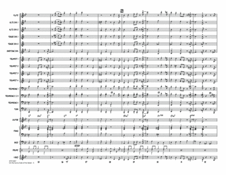 On the Sunny Side of the Street (arr. John Berry) - Conductor Score (Full Score)