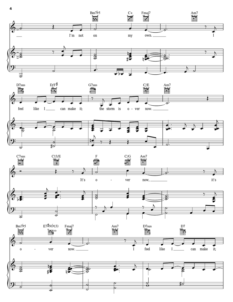 The Storm Is Over Now The Storm Is Over Now Acoustic Guitar scores gallery preview page 4