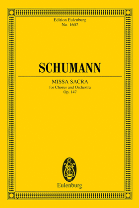 Missa Sacra for Four-Part Choir and Orchestra