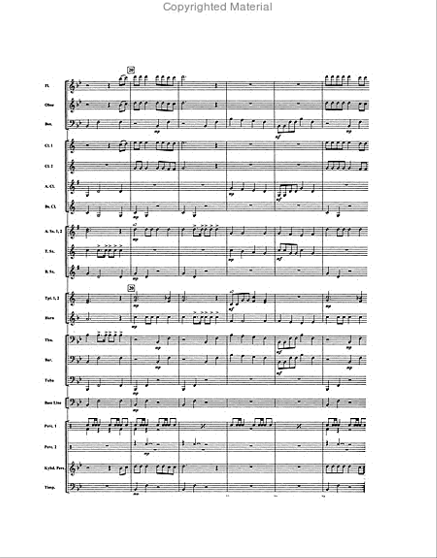 Do You Hear What I Hear Concert Band scores gallery preview page 4