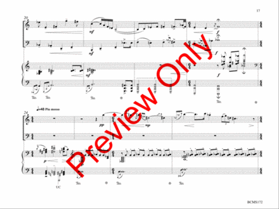 Journey Toward the Eternal Flame Bassoon scores gallery preview page 18