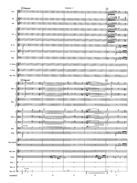 The Iliad (from The Odyssey (Symphony No. 2)): Score