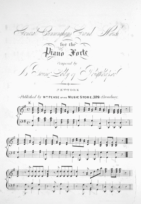 General Cunninghams Grand March for the Piano Forte