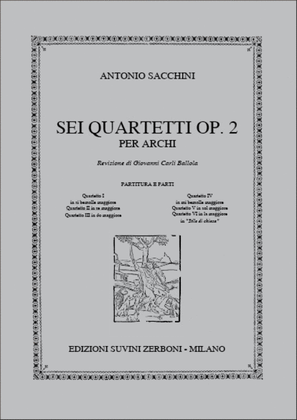 Book cover for Quartetto II In Re Maggiore