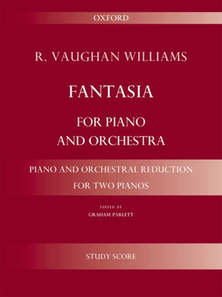 Book cover for Fantasia for piano and orchestra