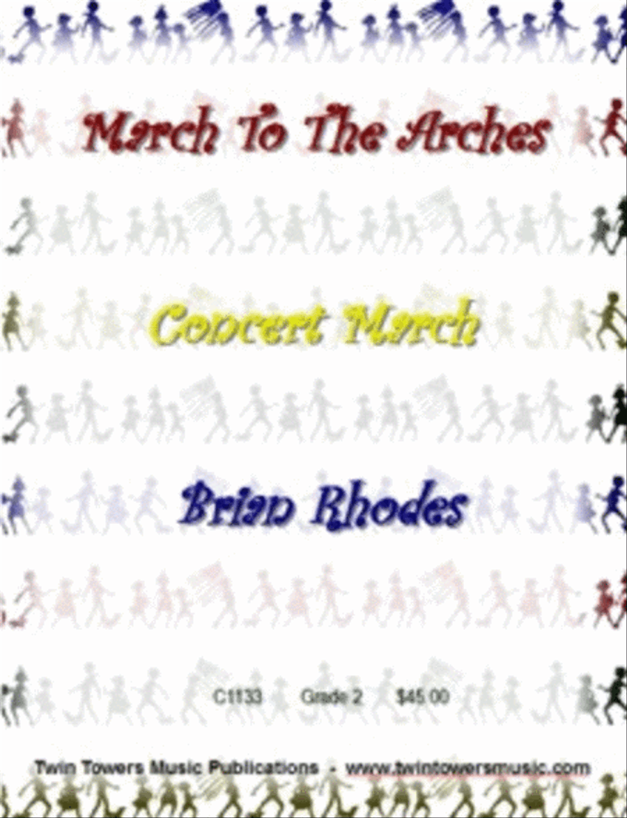 March to the Arches March to the Arches Concert Band scores gallery preview page 1