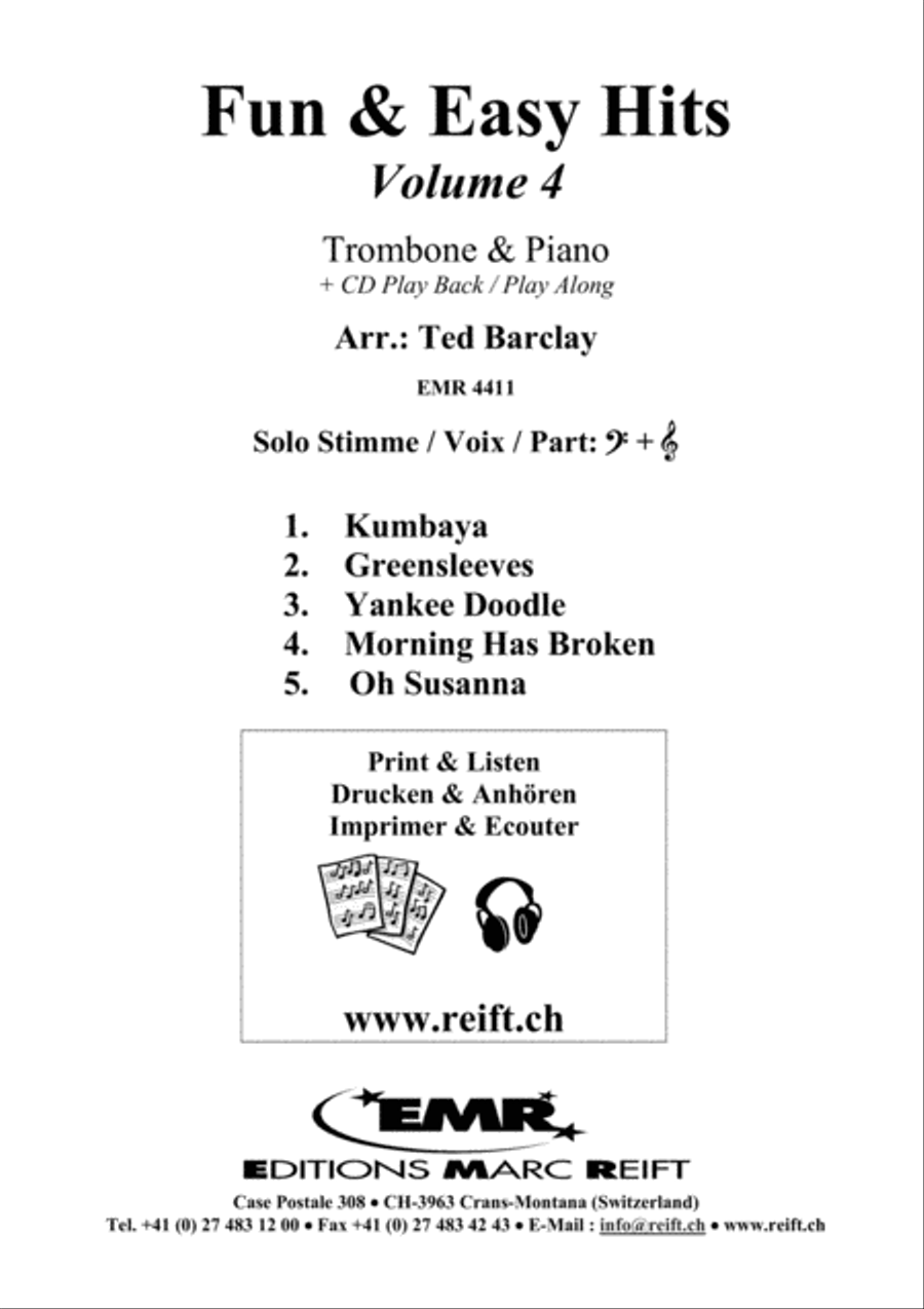 Fun & Easy Hits Volume 4 Piano Accompaniment scores gallery preview page 2