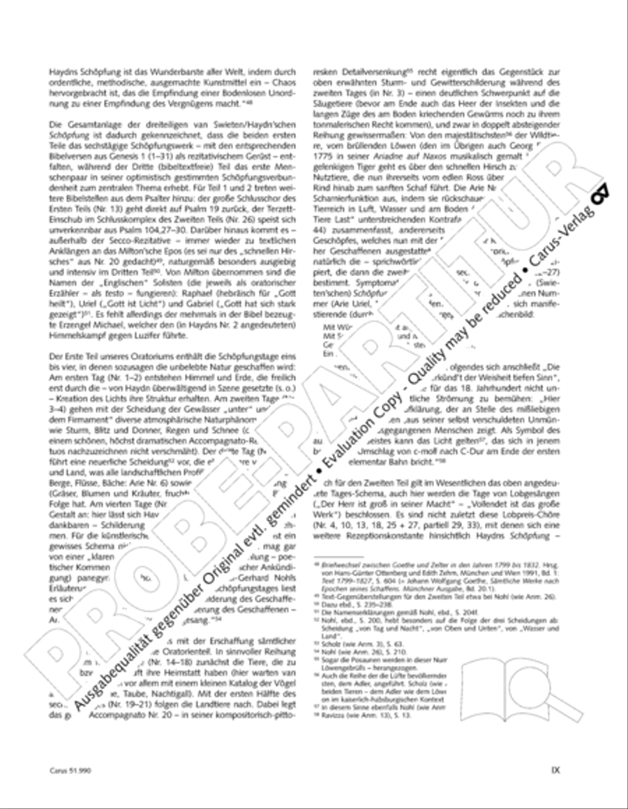 The Creation (Die Schopfung) 4-Part scores gallery preview page 10