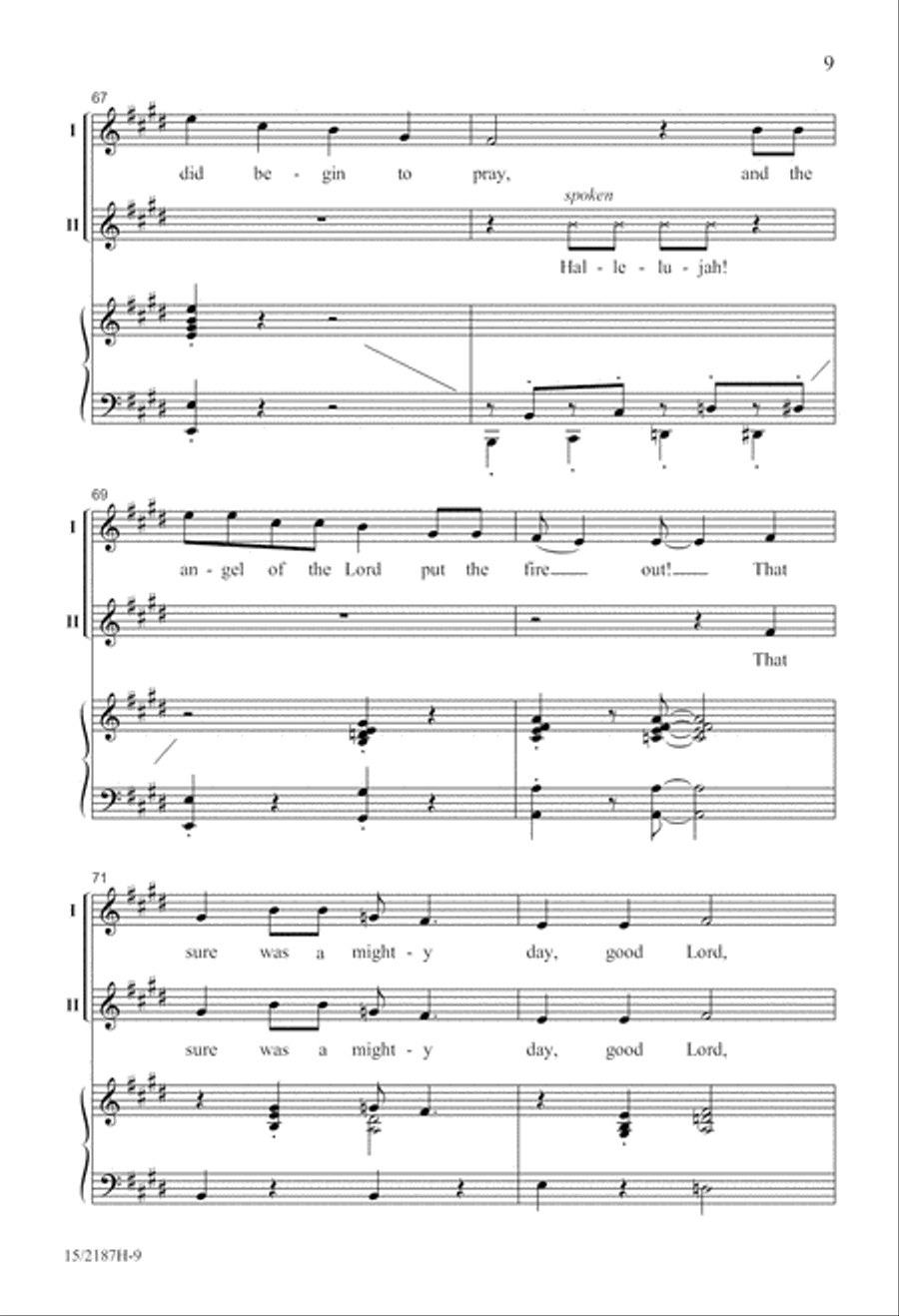 Climbin' Up the Mountain 2-Part scores gallery preview page 10