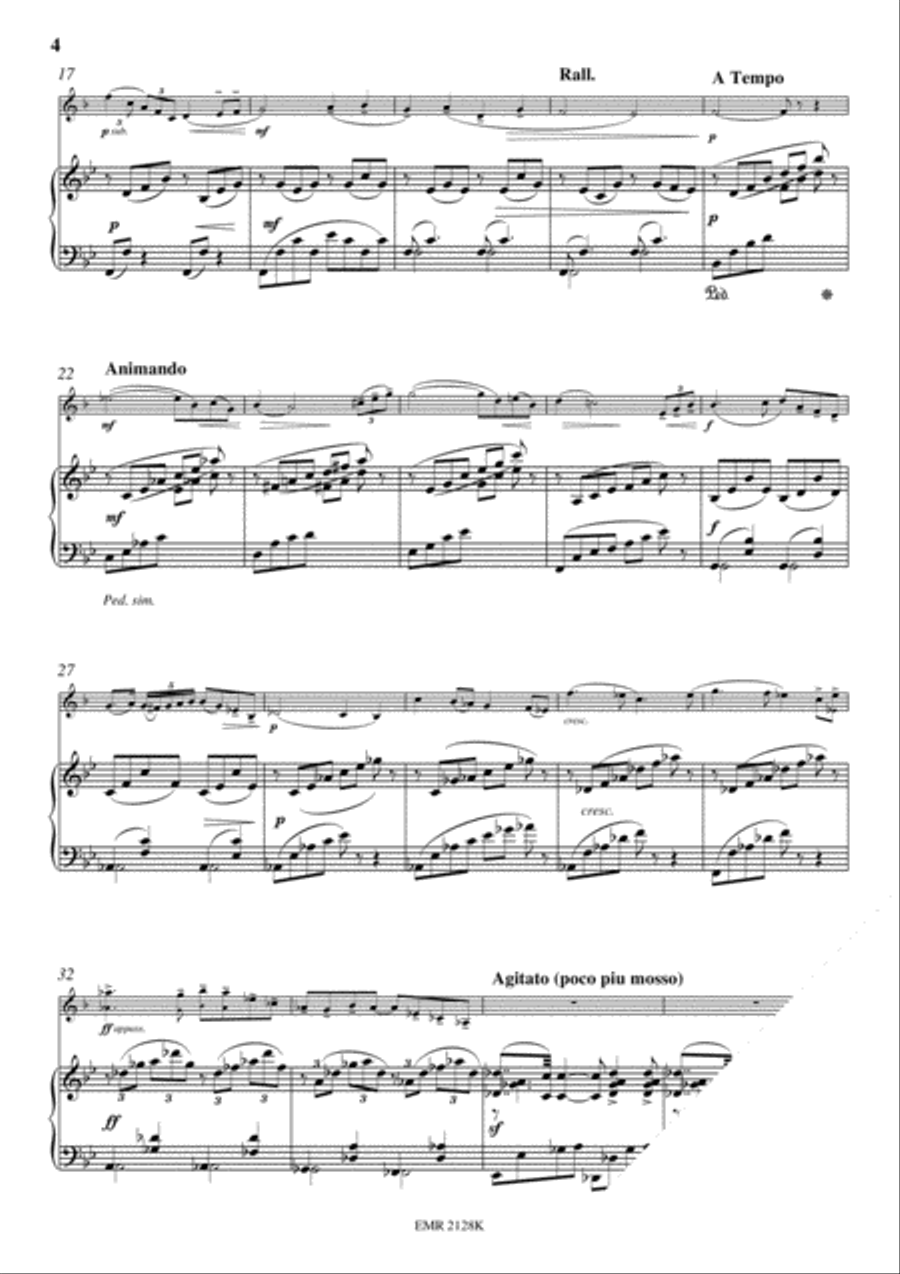 Meditation Meditation Horn scores gallery preview page 4