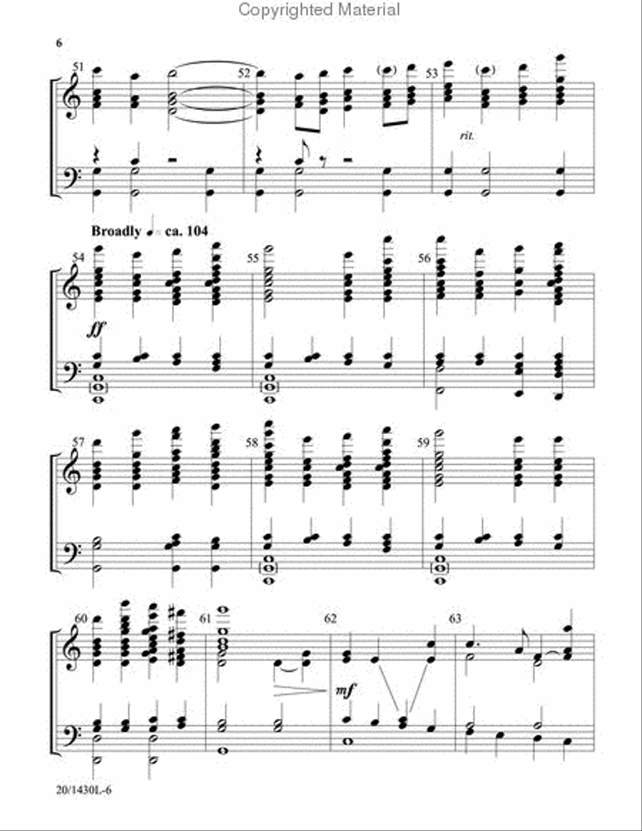 Easter Proclamation 5-Octaves scores gallery preview page 6
