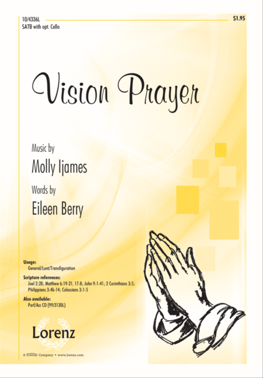 Vision Prayer Vision Prayer 4-Part scores gallery preview page 1