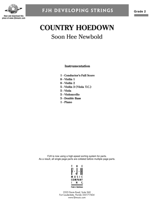 Country Hoedown: Score