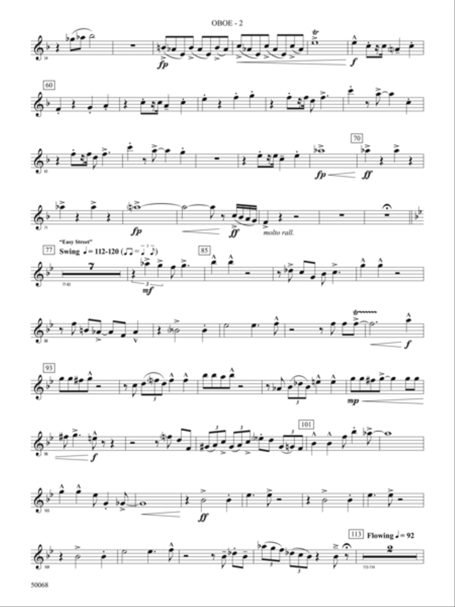 Annie: Oboe Concert Band scores gallery preview page 2