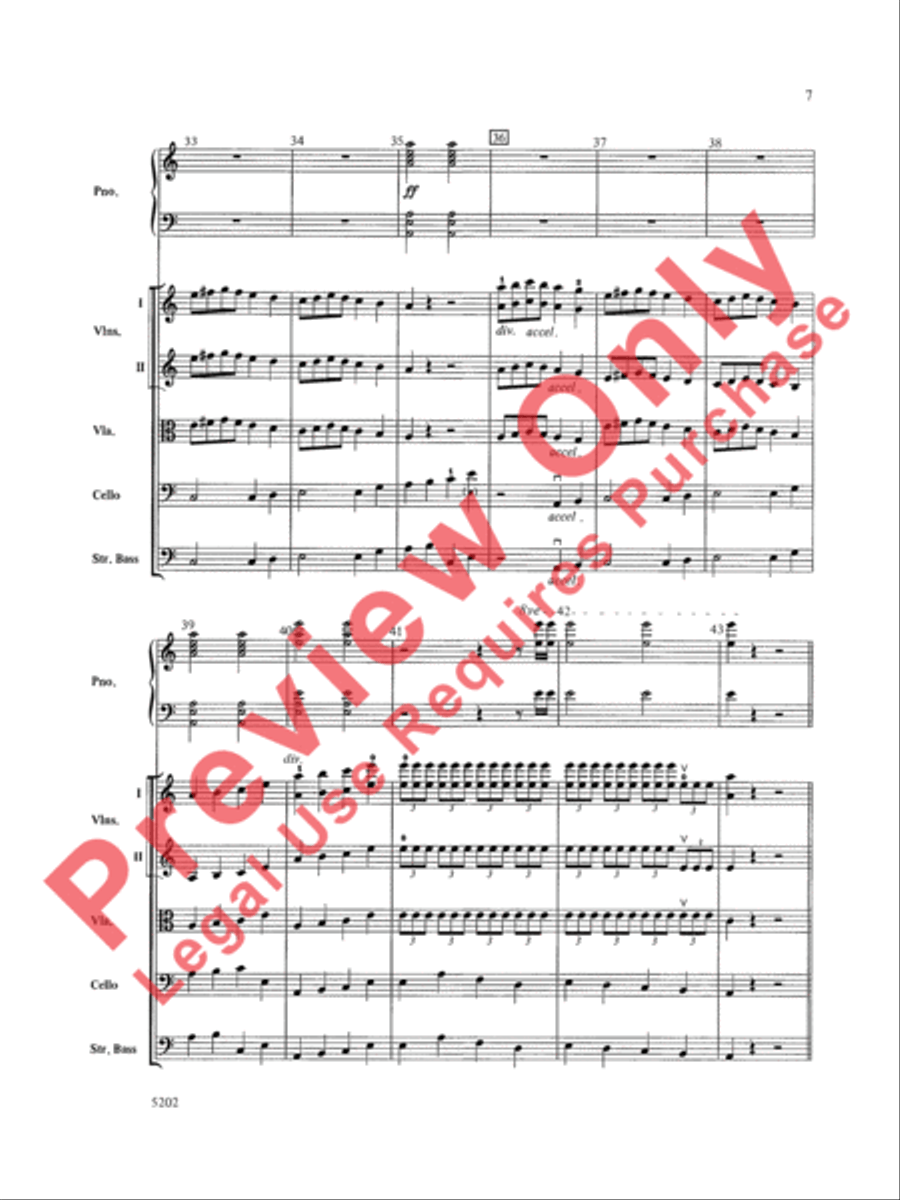 Carnival of the Animals Carnival of the Animals String Orchestra scores gallery preview page 8