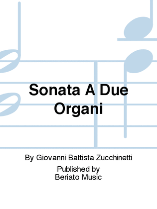 Book cover for Sonata A Due Organi