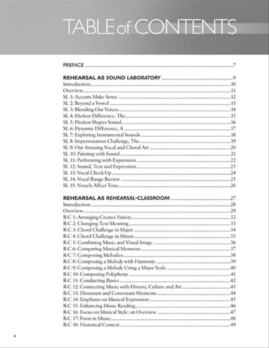 Master Strategies for Choir Choir scores gallery preview page 2