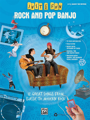 Book cover for Rock and Pop Banjo