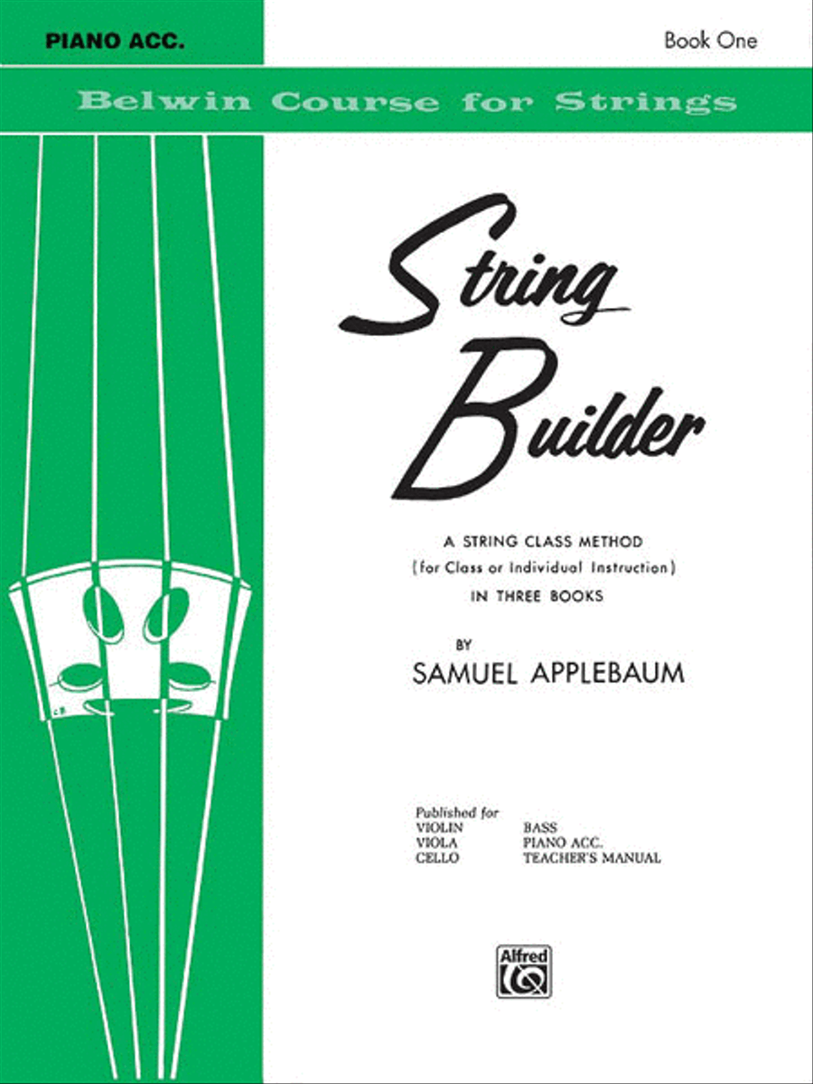 String Builder, Book 1 Chamber Orchestra scores gallery preview page 1