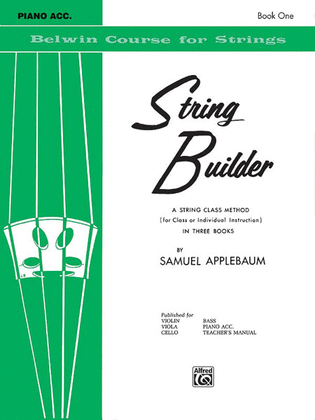 Book cover for String Builder, Book 1