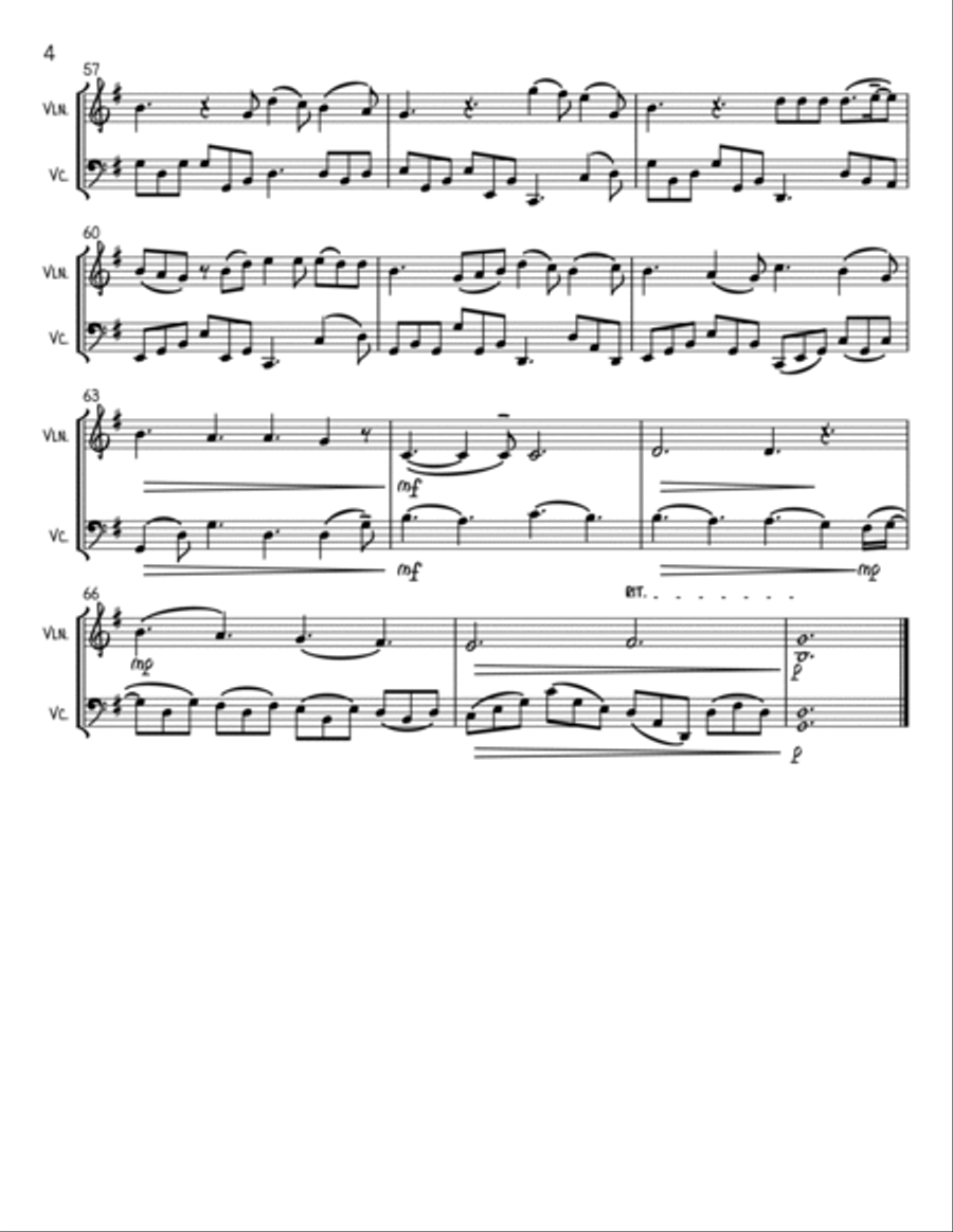 Perfect String Duet scores gallery preview page 4