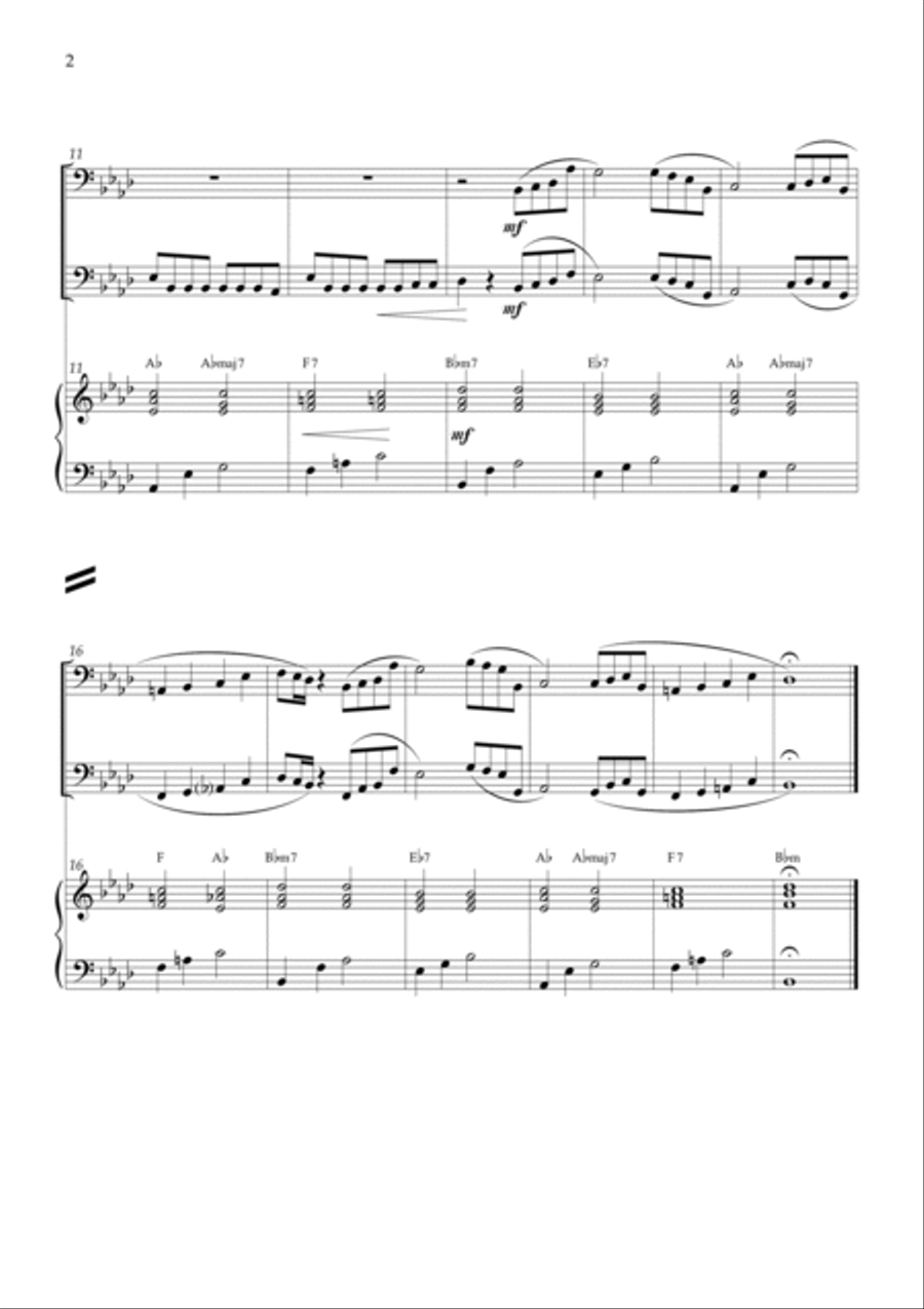 Kill Bill Brass Duet scores gallery preview page 2