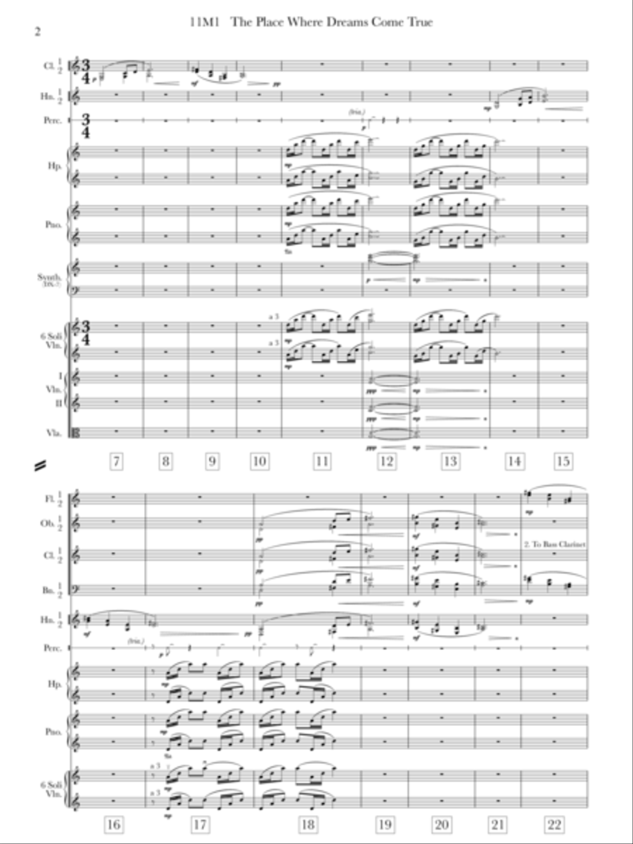 Theme From 'field Of Dreams' - Score Only