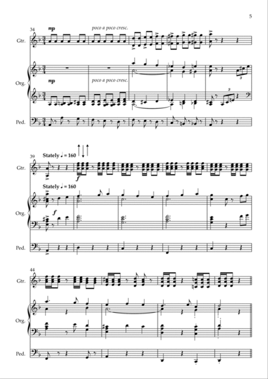 Pirates Of The Caribbean Pirates Of The Caribbean Organ Solo scores gallery preview page 5