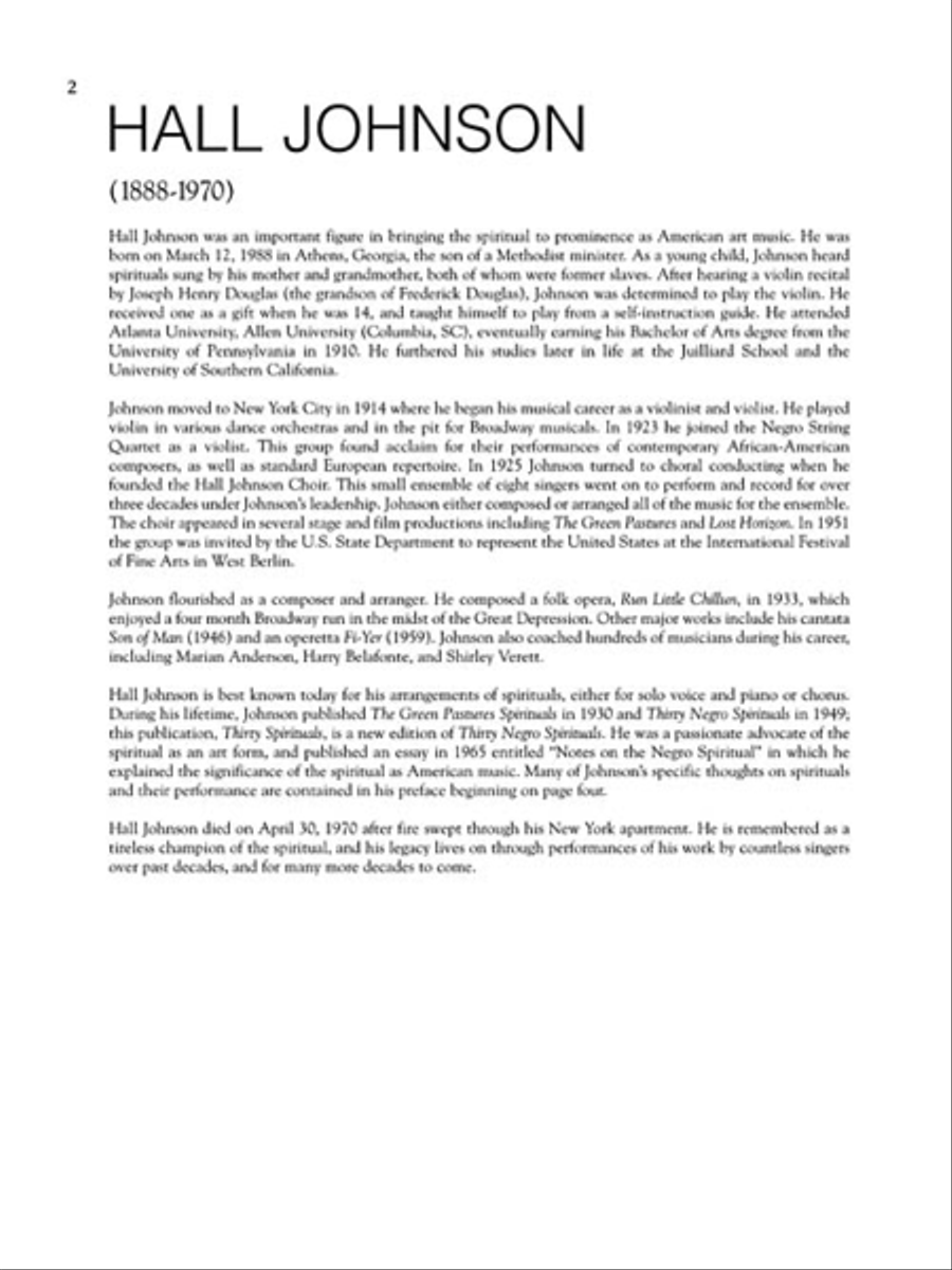 30 Spirituals 30 Spirituals Low Voice scores gallery preview page 4