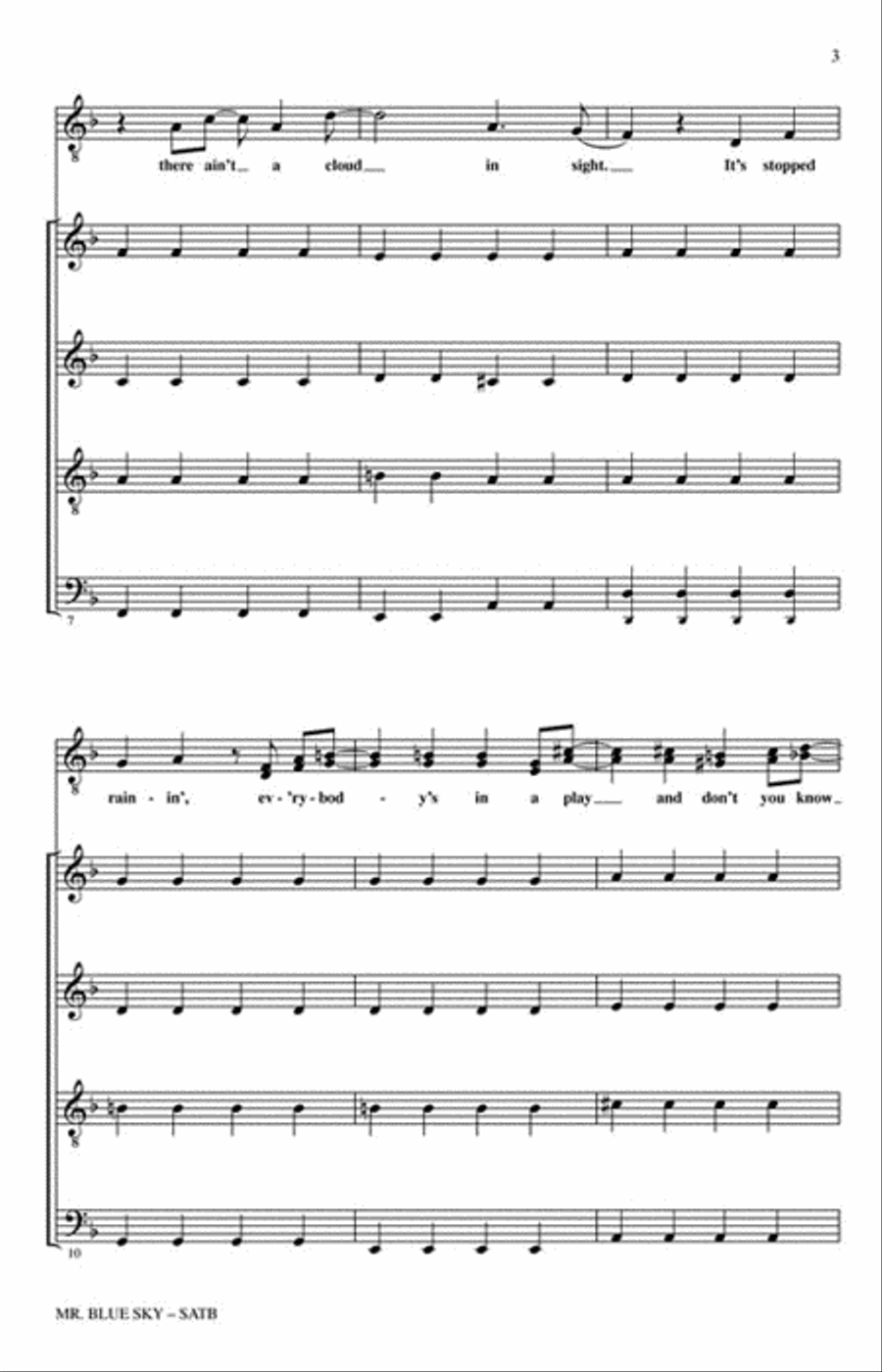 Mr. Blue Sky Mr. Blue Sky Divisi scores gallery preview page 3