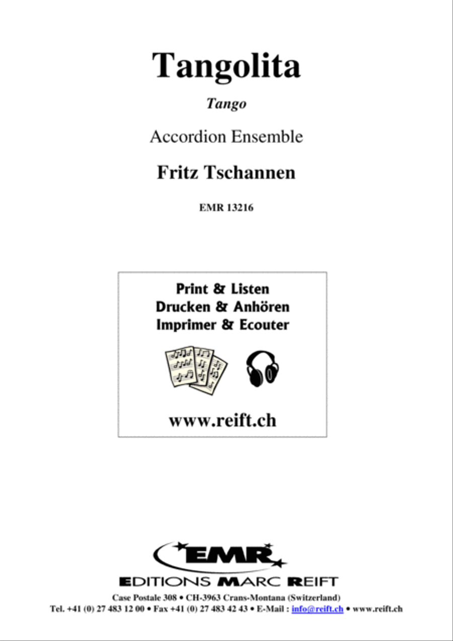 Tangolita Tangolita Accordion scores gallery preview page 2