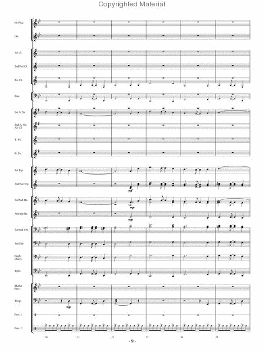 Ascentium Ascentium Concert Band scores gallery preview page 8