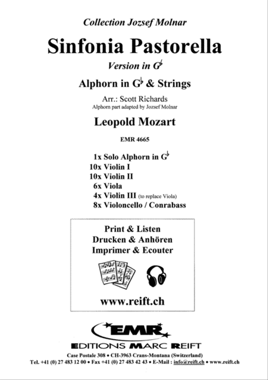 Sinfonia Pastorella String Orchestra scores gallery preview page 2