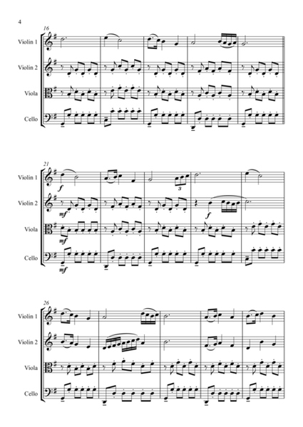 String Quartet No 1 in G Major image number null