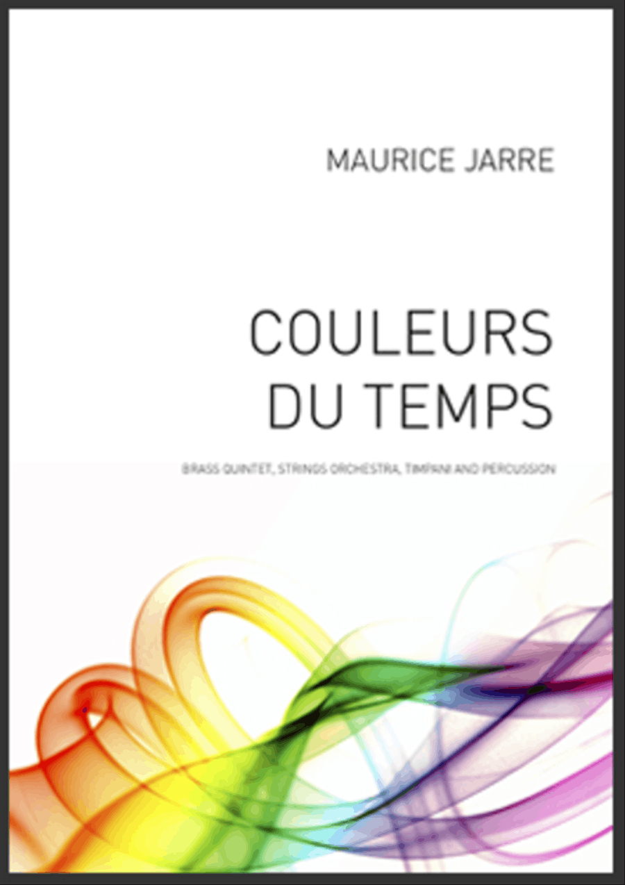 Couleurs du Temps Couleurs du Temps String Orchestra scores gallery preview page 1