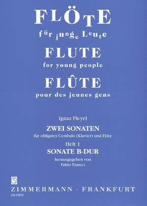 Book cover for 2 Sonatas Heft 1