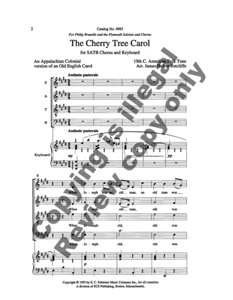 The Cherry Tree Carol image number null