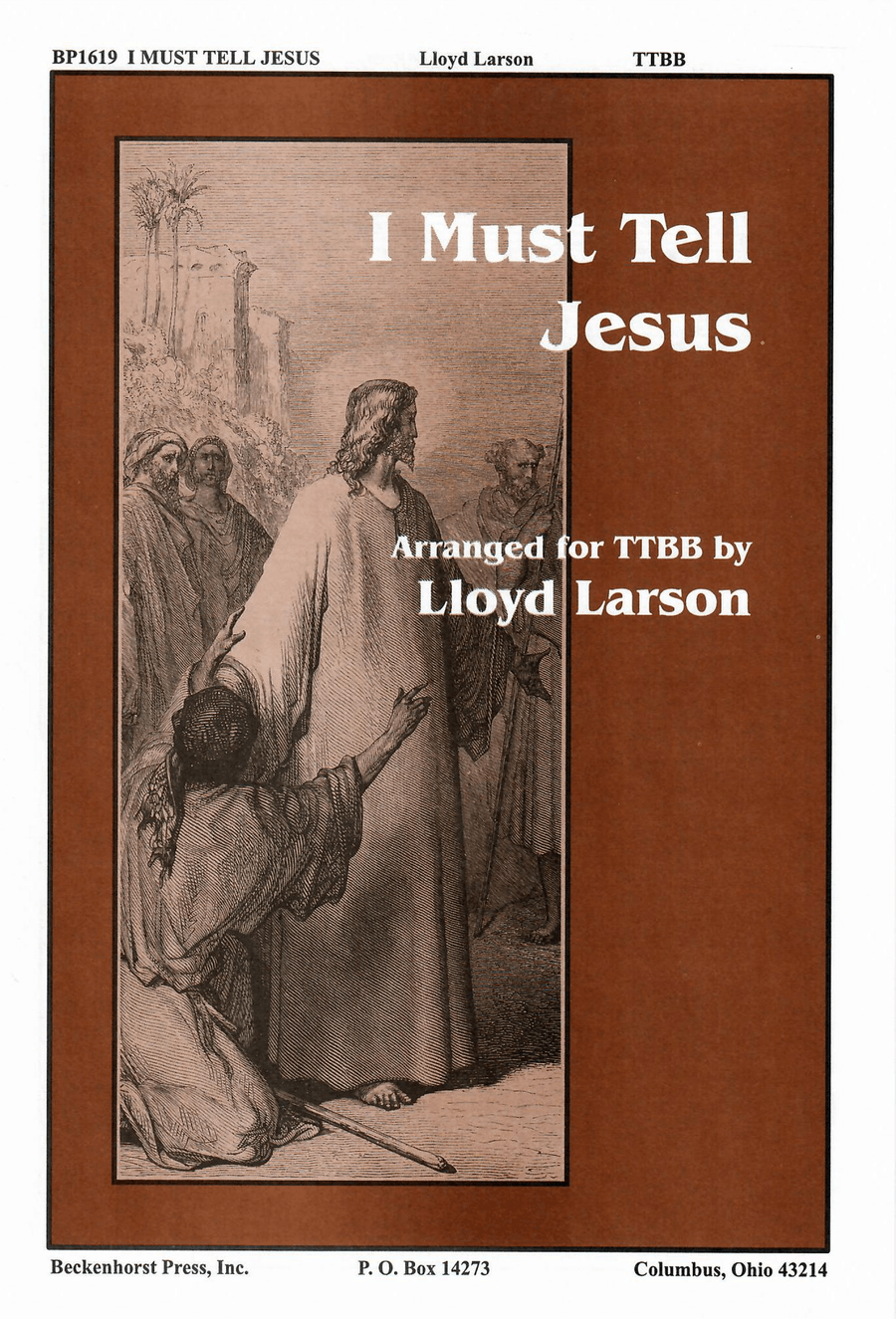 I Must Tell Jesus - TTBB TTBB scores gallery preview page 1